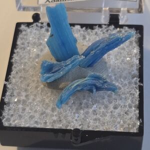 Vibrant Blue Chalcanthite Specimen